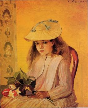 卡米耶 畢沙羅 Portrait of Jeanne, the Artist's Daughter 卡米耶 畢沙羅 Portrait of Jeanne, the Artist's Daughter